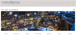 Desktop Screenshot of portlighting.com
